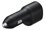 Samsung EP-L4020N Hızlı Araç Şarj Aleti (25W + 15W) - Siyah EP-L4020NBEGWW